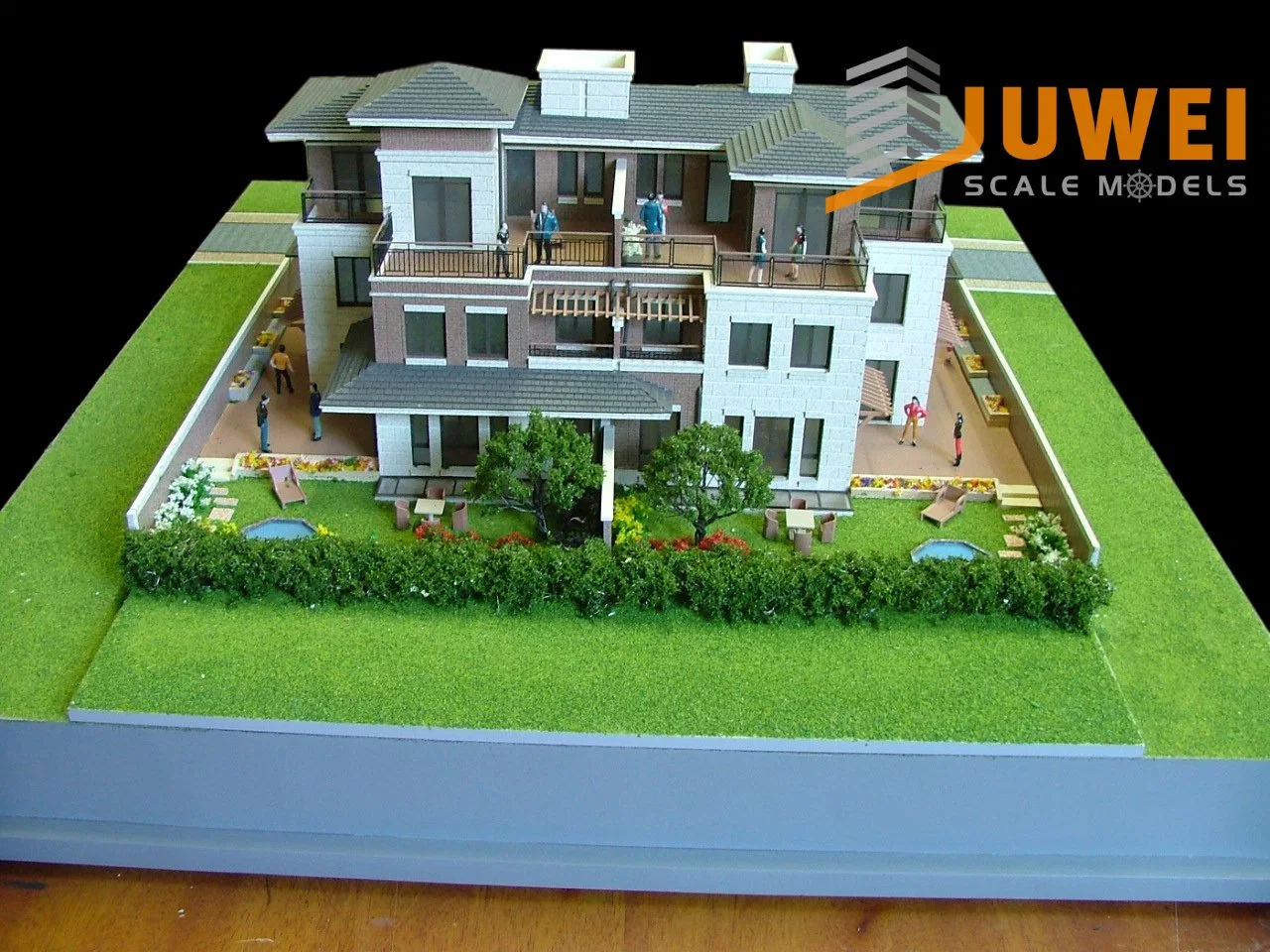 Customized Architecture Scale Model of Villa Building (JW-28)