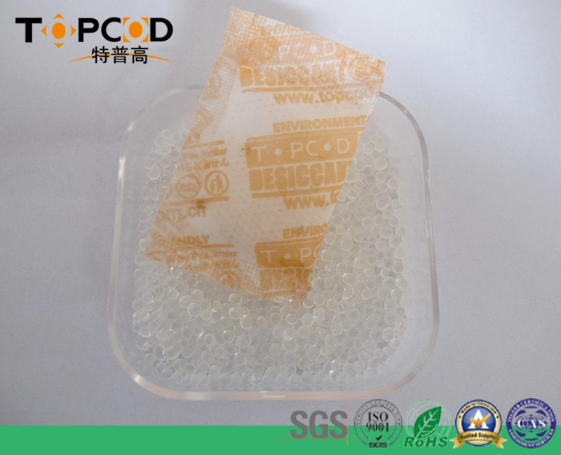 Food Grade paquete desecante de gel de sílice para comida de gato/perro tratar/ Tuercas