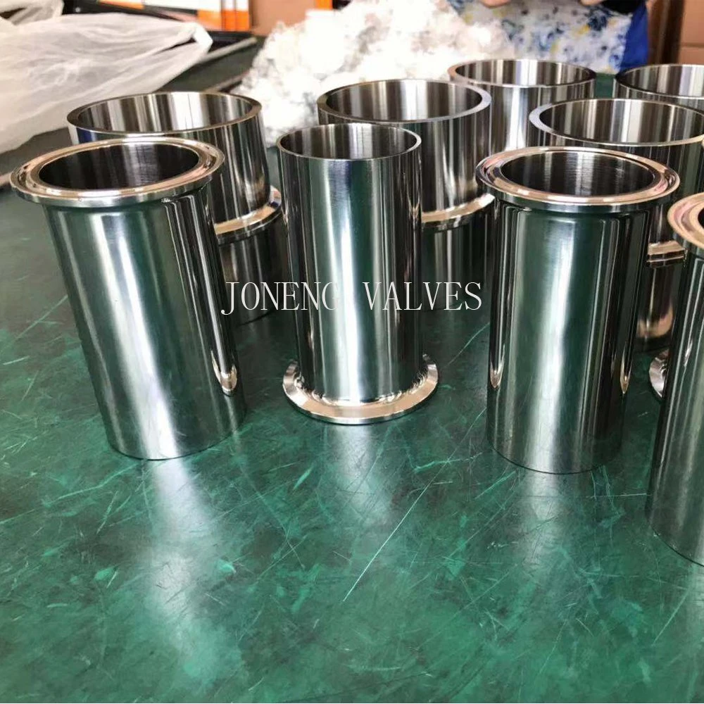 Joneng Sanitary Stainless Sanitary Food Clamped Customized Ferrule Valve (JN-FL 2001) Made in China