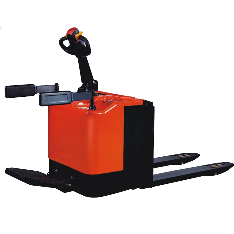 China 2 Ton High Lift Electric Battery Liftruck Pallet Truck Skalierung