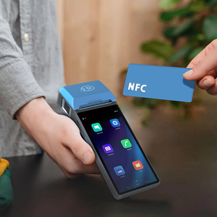 Android 10,0 Touch Screen POS Terminal mit NFC Reader Cash Registrieren (Z300)