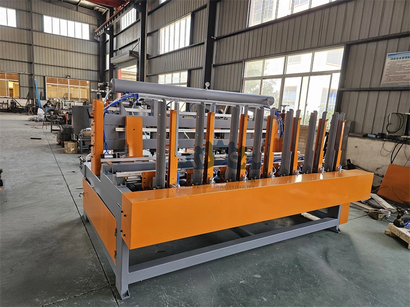 Wooden Pallet Production Line Wood Pallet Block Equipment Nailing Tool