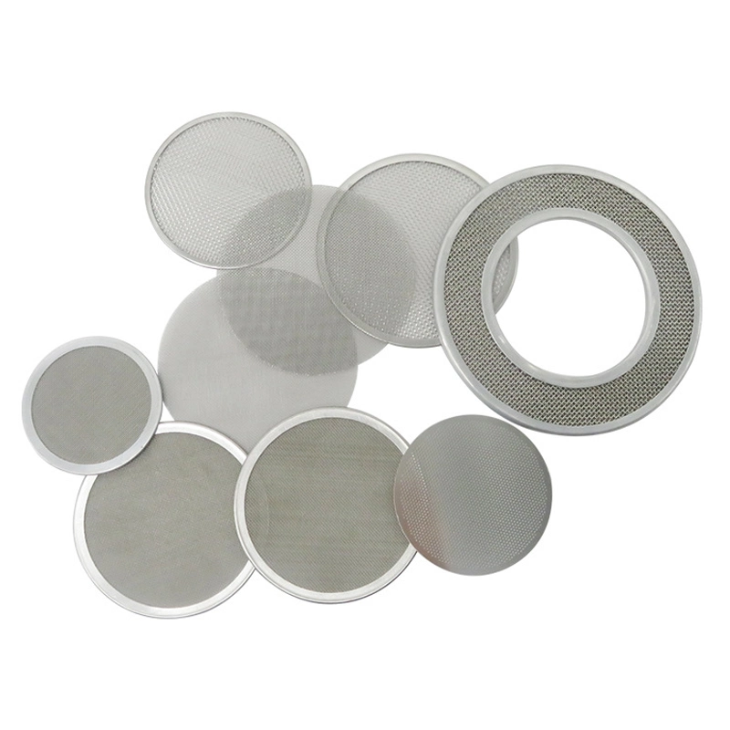 Custom Single-Layer Mesh High Precision Stainless Steel Wire Mesh Round Filter Screen Disc