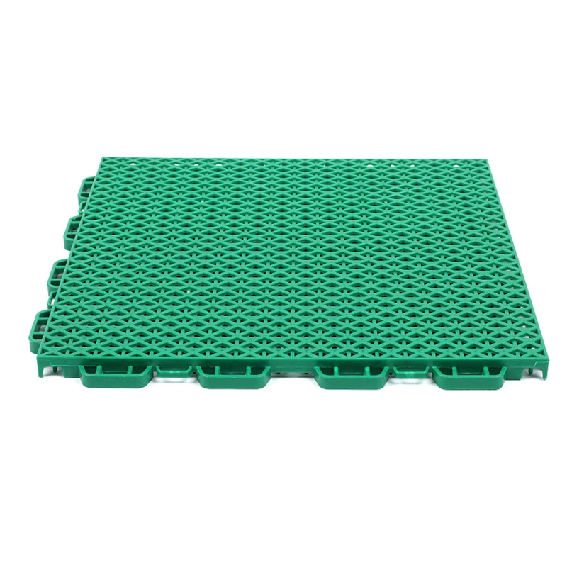 Carreaux de grille en plastique à verrouillage sol multi-usage pour les terrains de sport utilisé basket-ball Tribunaux de vente