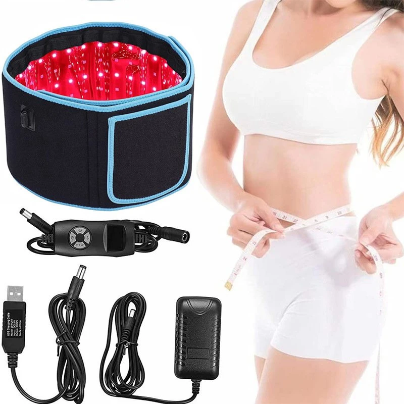 Vibro Shape LED Slimming Belt with Heat Weight Loss Massage Functions slimming Massager Belt Euiqpment