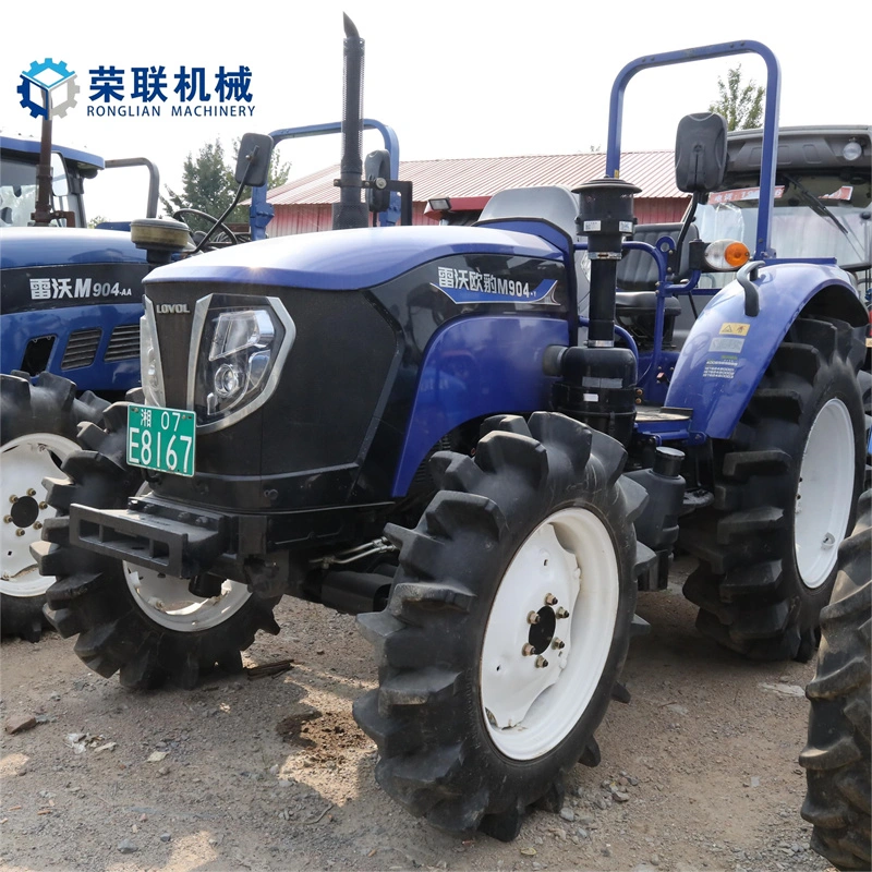 Usado Yto Foton Lovol Carregadeira agrícola trator com implementos