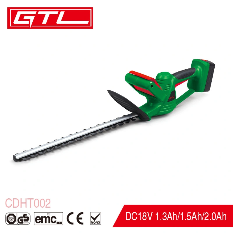 Portable Rechargeable Garden Tool 18V Cordless Lithium Hedge Trimmer with 510mm Cutting Blade (CDHT002)