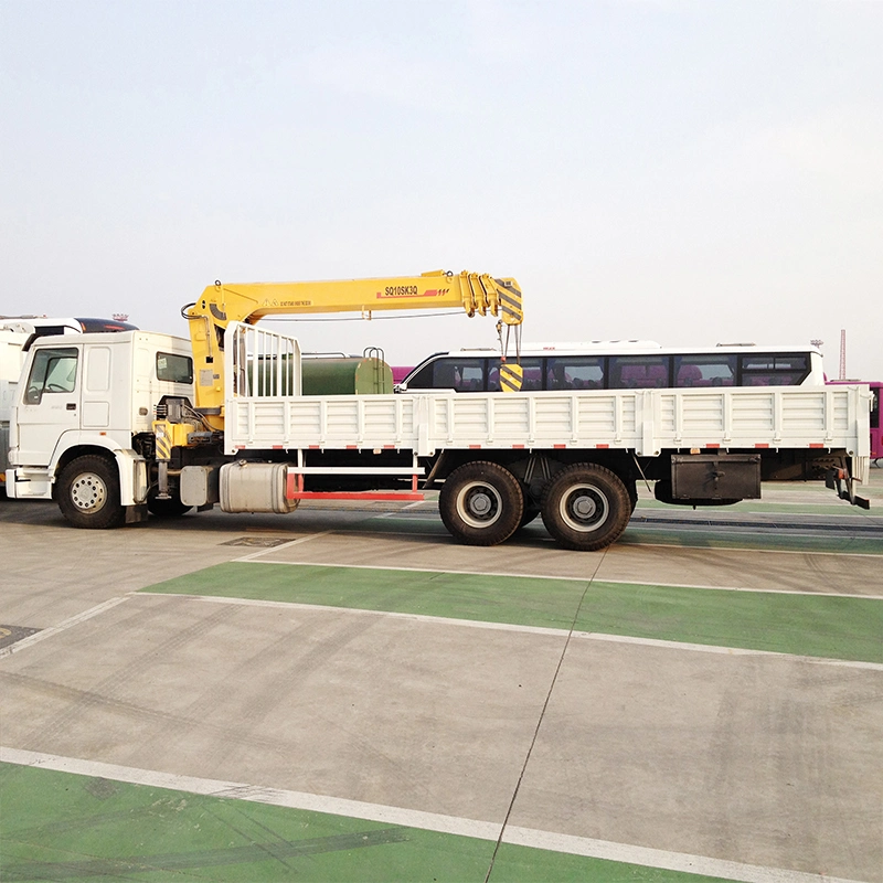 8,5 tonne de la machine de levage montés sur camion 12.1m de hauteur de levage de grue Spk36080 à bas prix de vente