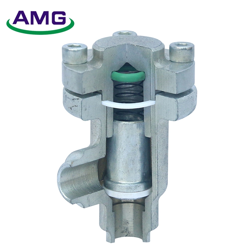 15-80mm Forged Steel Butt Welding Globe Solenoid Check Valve for Refrigeration