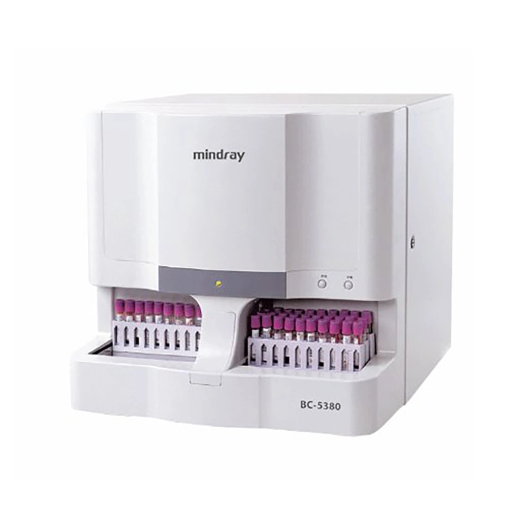 Mindray BC-5380 bc5380 5 Artículos 5-Diff utilizado Cbc Auto Analizador de instrumentos analíticos de hematología clínica con la función de alimentación