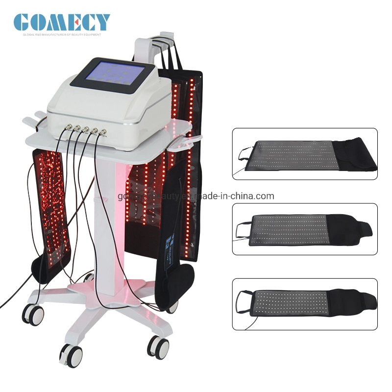 الضوء الأحمر 5D Maxlipo Diode Laser Pain Relief Pad غير الغازية آلة تحديد الأطراف للجسم بالأشعة تحت الحمراء