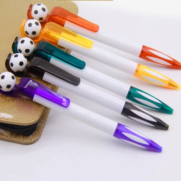 Wholesale/Supplier Football Shape Cartoon Pen Plastic Ball Pen for Gift