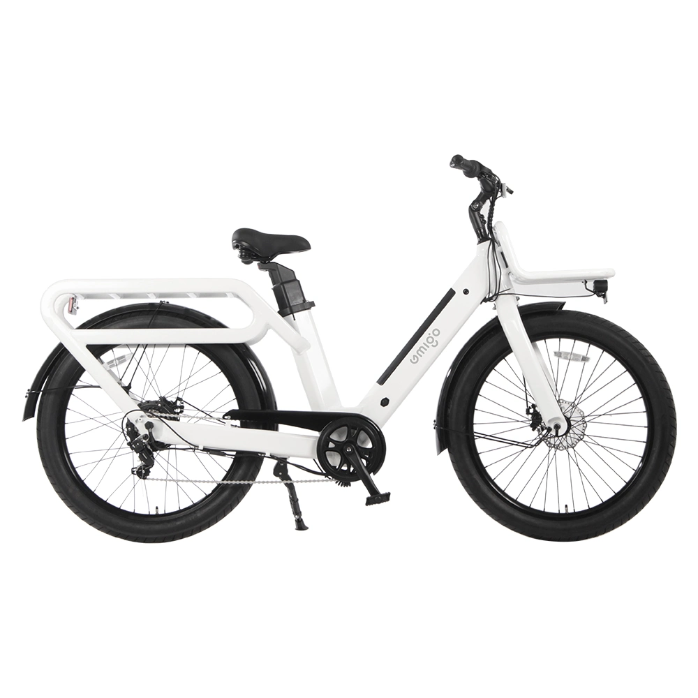 Popular Sell Delivery Bike Box Motorcycle 26inch 48V 27ah Cargo Electric Bicycle with Lithium Battery 500W Cargo Electric Ebike Electric Utility Bike