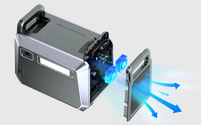 3000W Inicio Sistema de almacenamiento de energía AC DC Potencia portátil Batería de litio