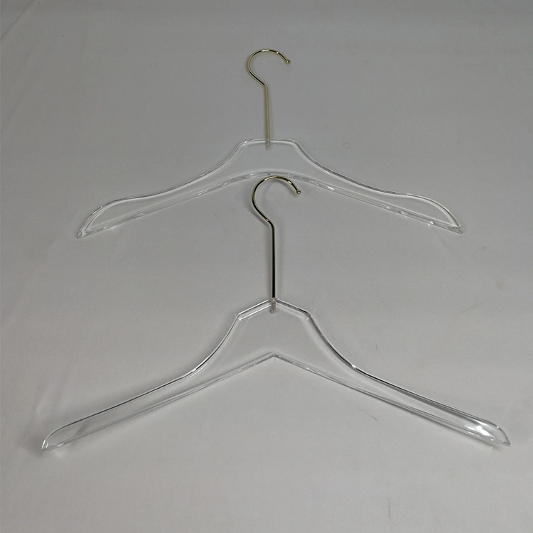 Factory Price Custom Clear Acrylic Clothes Hanger Plastic Injection Molding