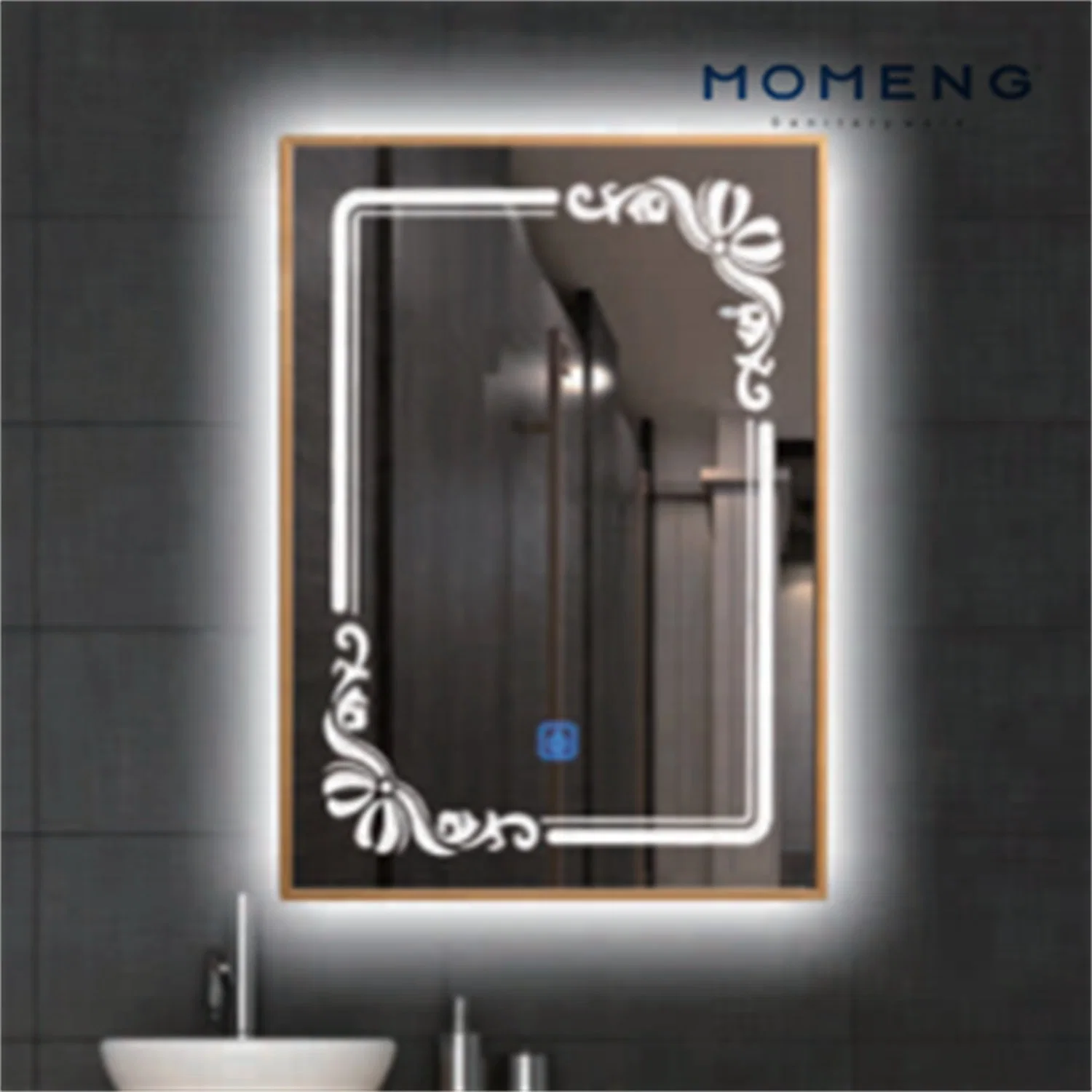 La alta calidad en la pared Espejo tocador cuarto de baño espejo de maquillaje con luces LED