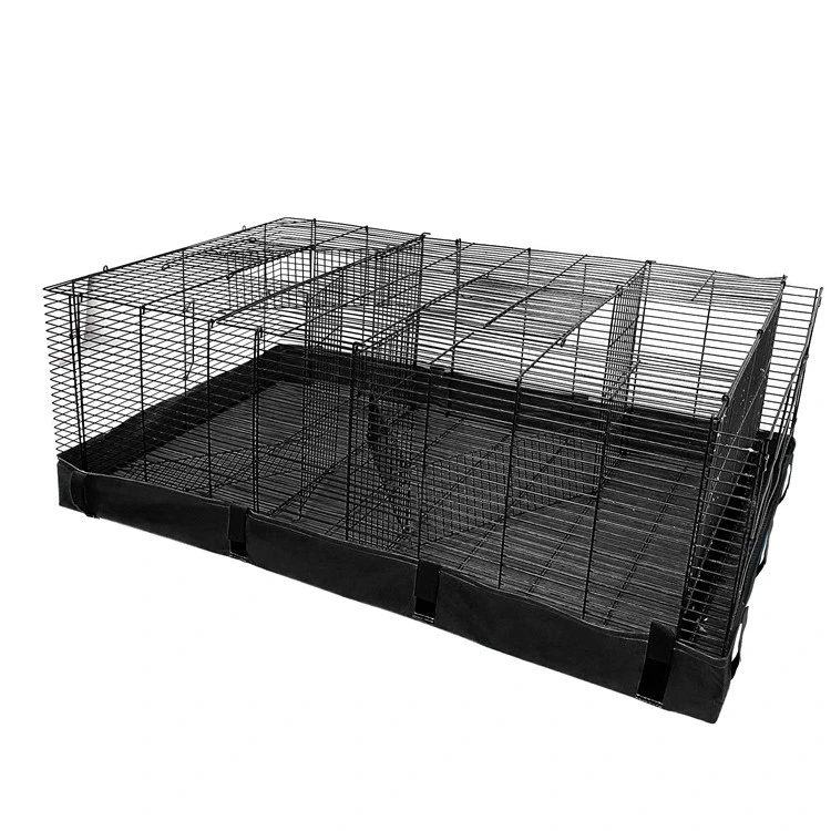 Customization Large Stainless Steel Pet Dog Crate Square Dog Cage