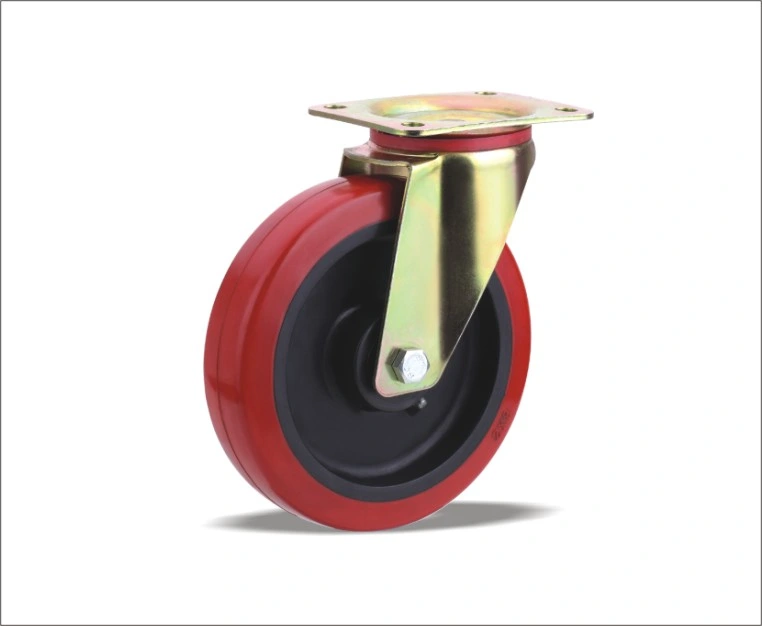 Double Ball Bearing Caster Plastic Wheel Caster