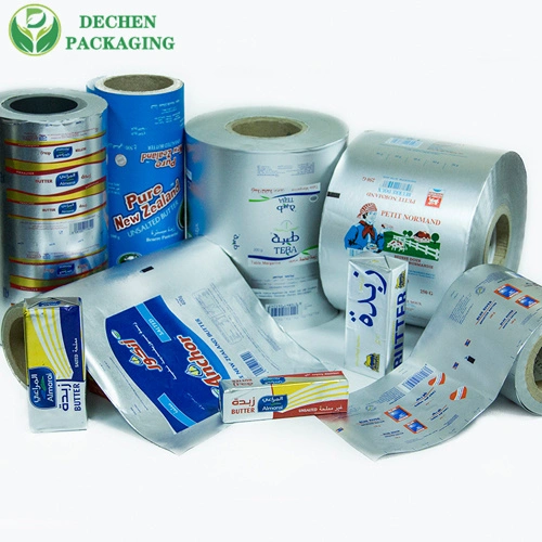 Laminated Aluminum Foil Roll Wrap Butter Paper for Packaging