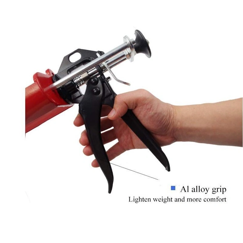 200ml X 200ml Dual High Performance Air Silicone Steel Manual Hand Caulking Gun