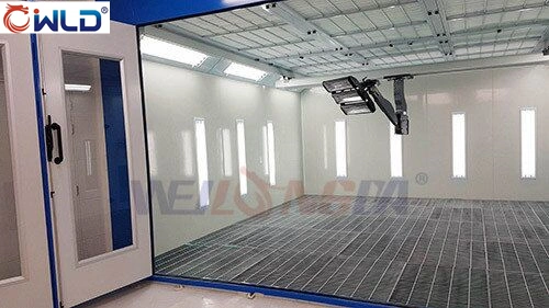 Wld-F Furniture Paint Booth Spray Booth Paint Booth Paint Oven Woodworking Painting Cabin Painting Room with Heating System Baking Function CE Approved