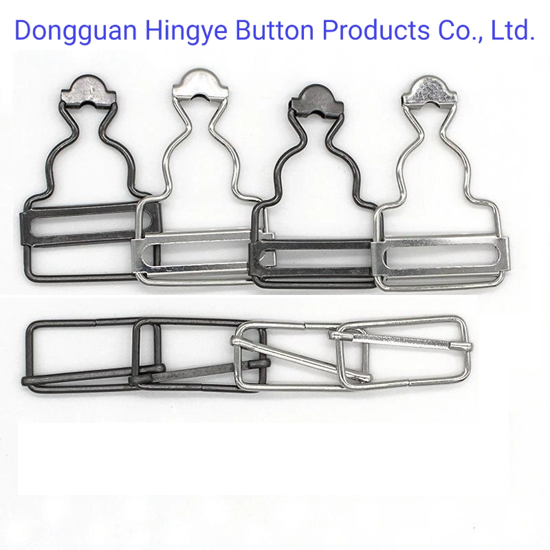 Metal Suspender Buckle for Trousers Metal Adjustable Buckle for Jeans Bikini Suspenders Metal Hook Connector