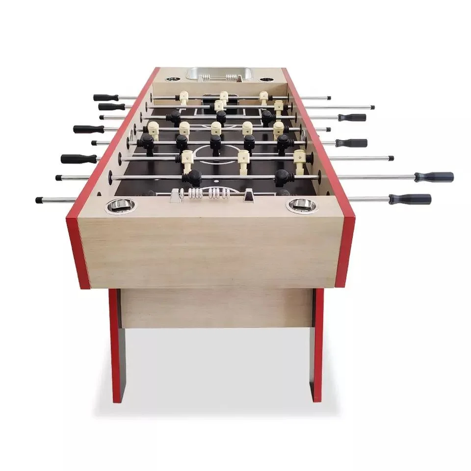 63" Portable Coke Device Baby Foot Table Foosball Table with Soccer Balls