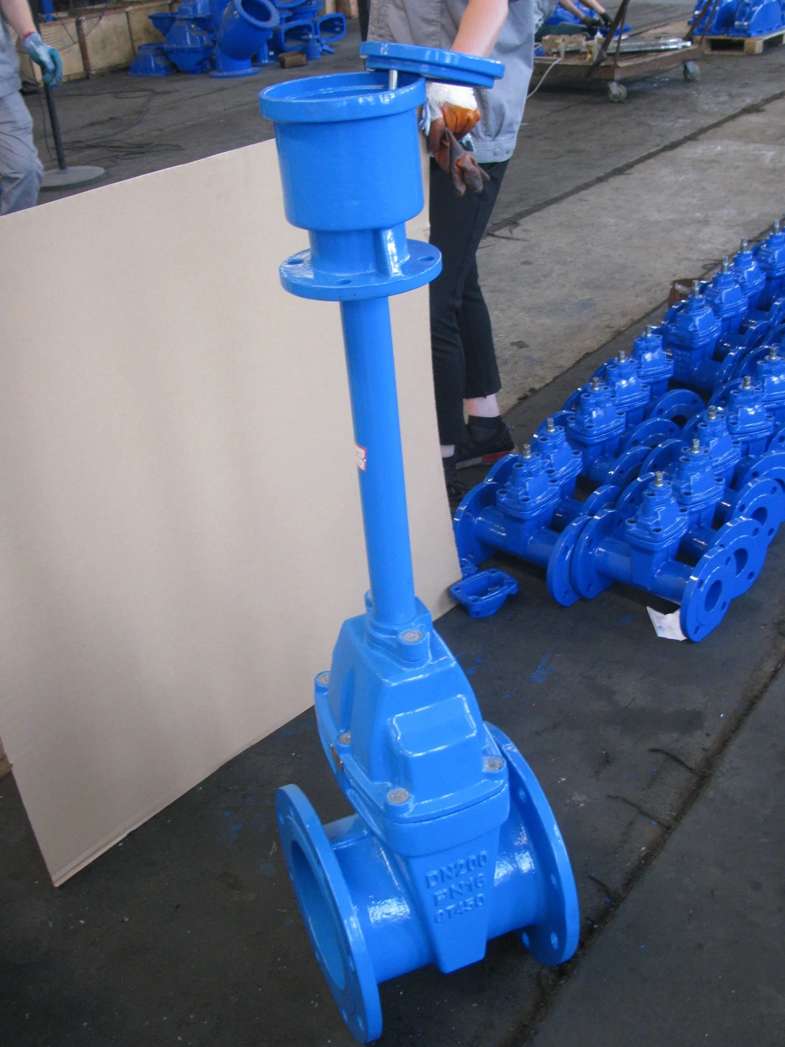 DIN Resilient Seated Gate Valve F4 BS5163 Awwa Soft Seal Gate Valve