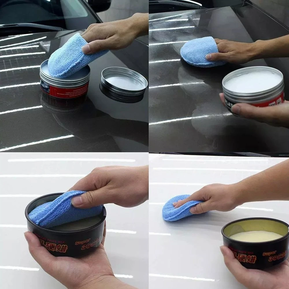 Microfiber Factory Low Price 5 Inch Microfiber Wax Applicator Car Round Sponge and Cleaning Pads Foam Sponge for Cars