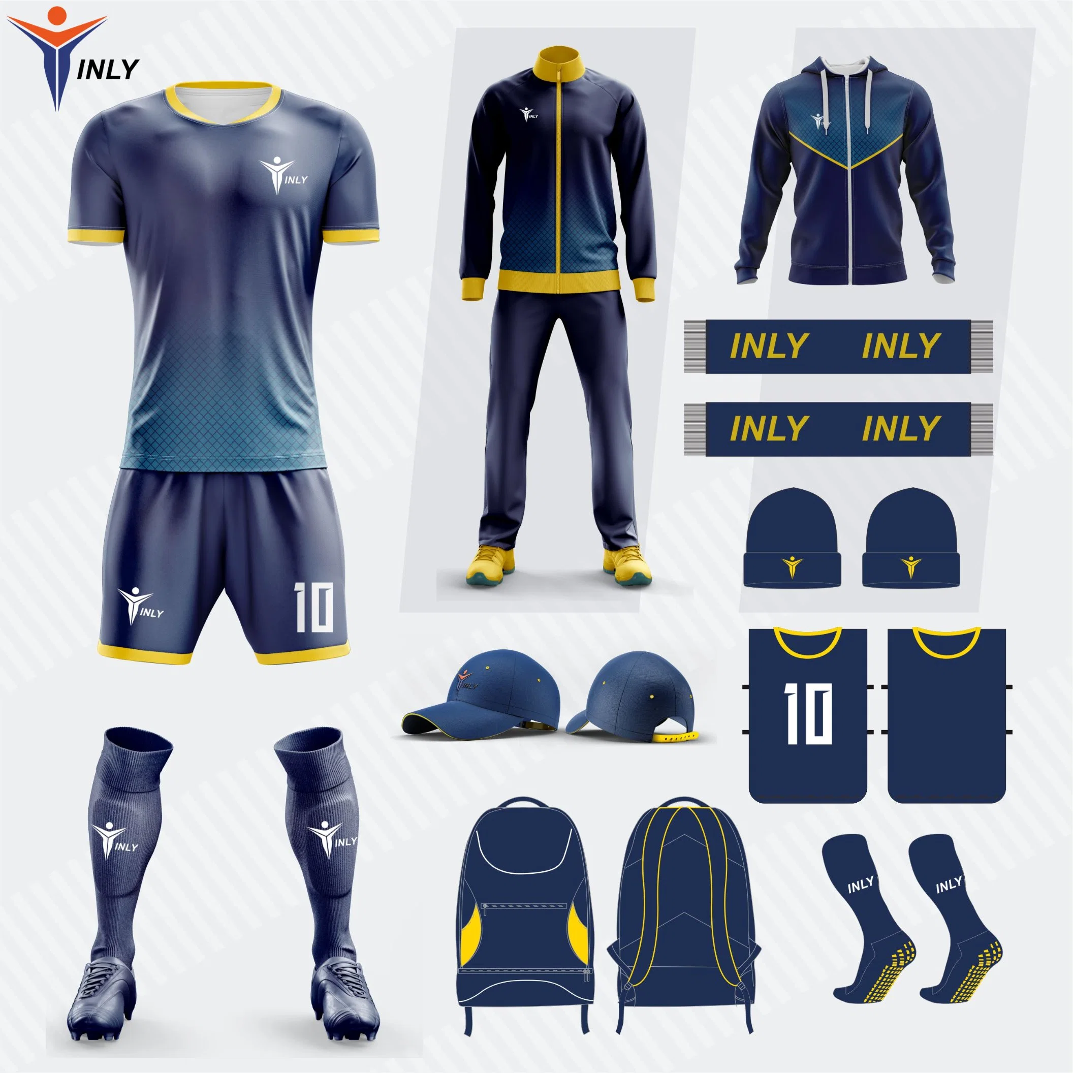 Personalisierbare 2023 Design Uniform Sportbekleidung Herren/Kinder Fußballtrikot Fußball Trikot