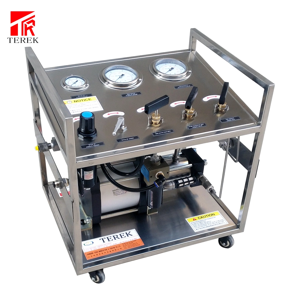 Pneumatischer Gas-Booster Für Hochdruckkolben Mit Erdgasverdichter Pumpe Gas Druckgas-Einfüllpumpe