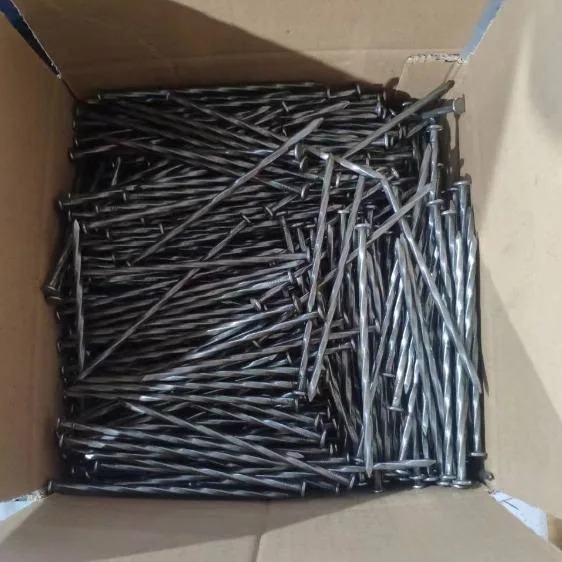 Wholesale/Supplier Galvanized Steel Spiral Shank Turf Nails / Landscape Anchoring Edging Nails