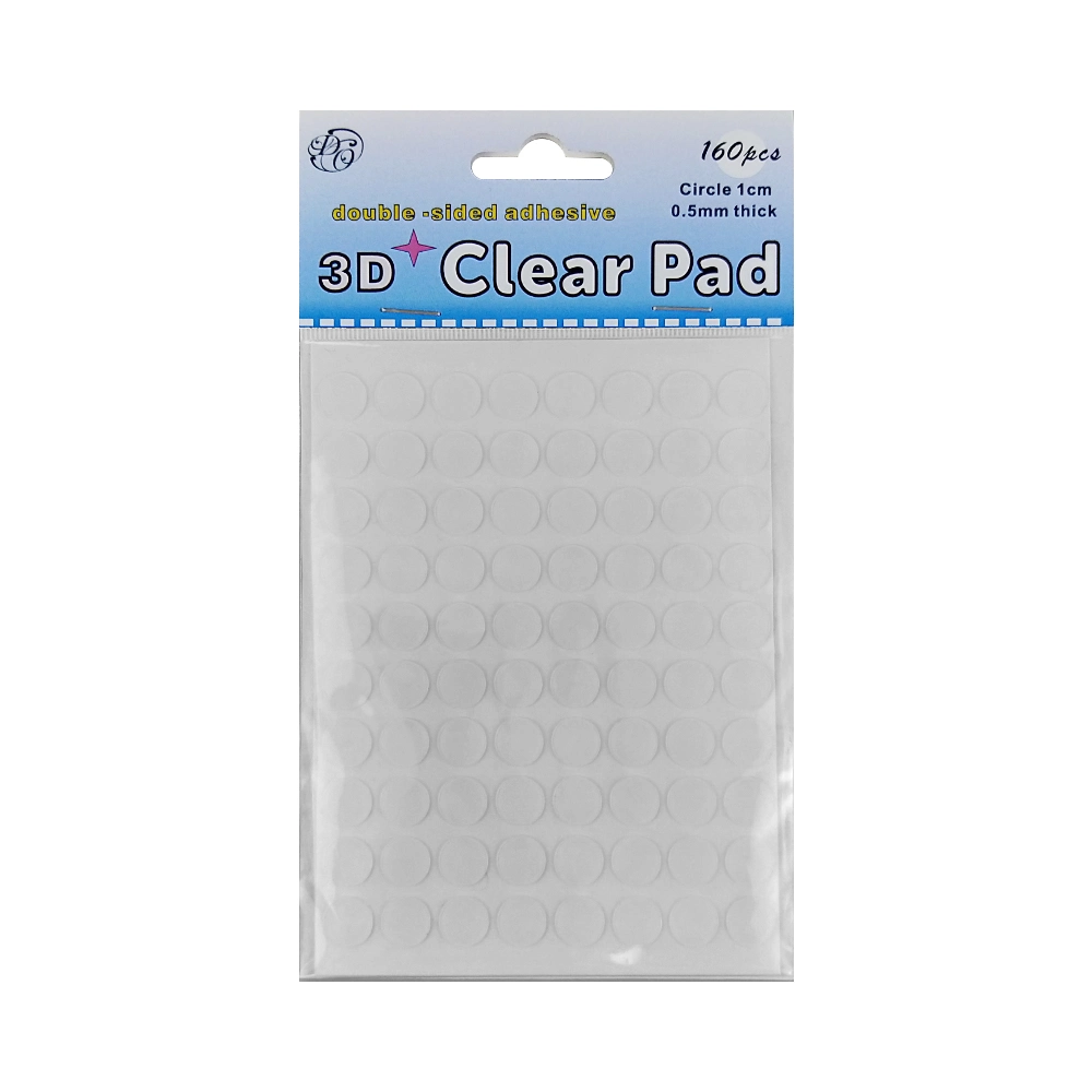 Removable Round 10mm Double Sided Adhesive Pad for Craft