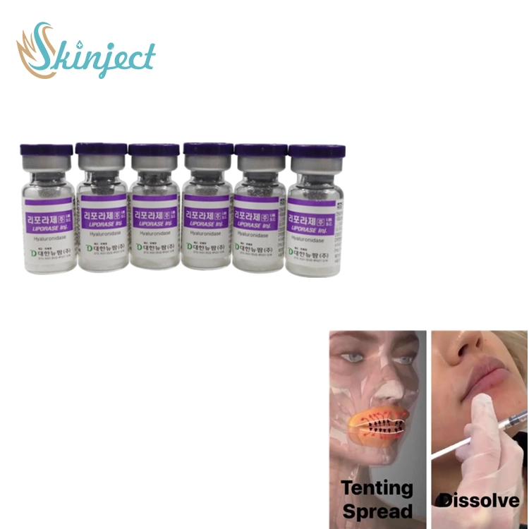 Korea Hyaluronidase Liporase Injection for Dissolving Hyaluronic Acid Dermal Filler