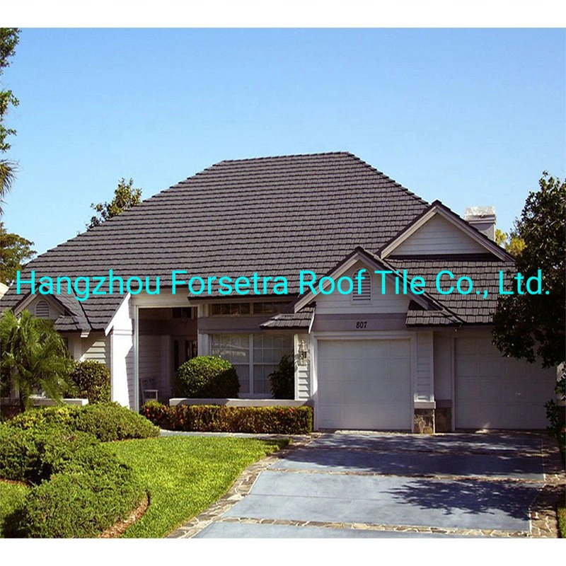 Waterproof Stone Coated Metal Roofing Tiles Cheap Tile Roofing Material for House Decoration