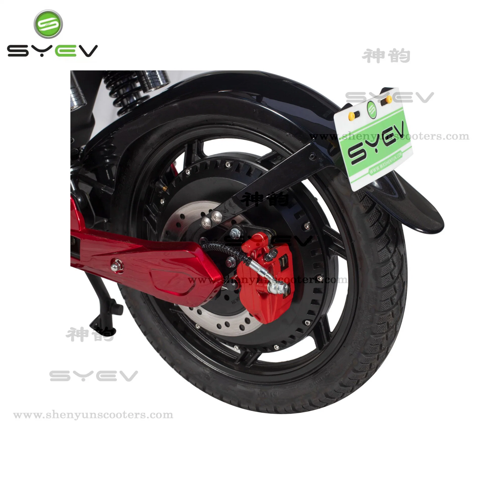 Syev Patent Design City Electric Bike EEC E-Scooter Powerful 800W E-Motorcycle with Portable 48V12ah Battery for Commute