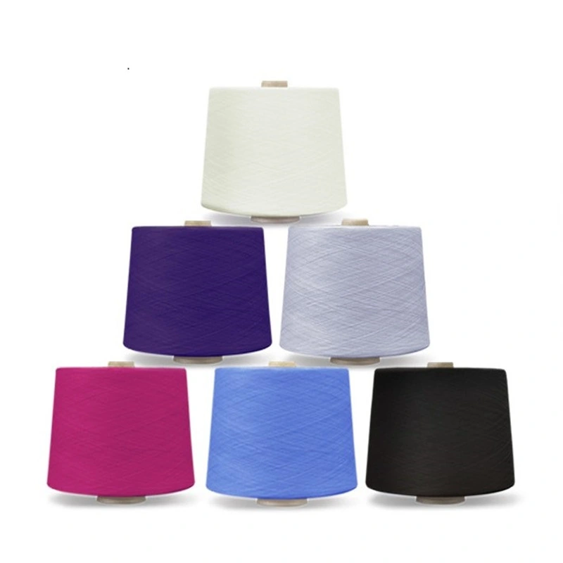 Wholesale/Supplier Different Count Spun Dyed Colored Polyester Yarn