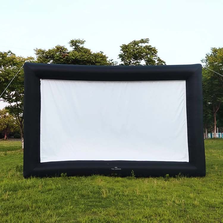 Parti de plein air Backyard Cinema 30-500 personnes 450cmx350cm gonflables géants Projection sur écran vidéo