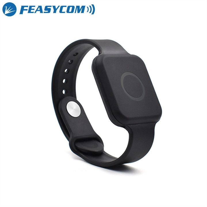 Feasycom Da14531 Bluetooth 5.1 Wearable Ibeacon Devices Programmable BLE Beacon Bracelet with 6 Years Battery Life