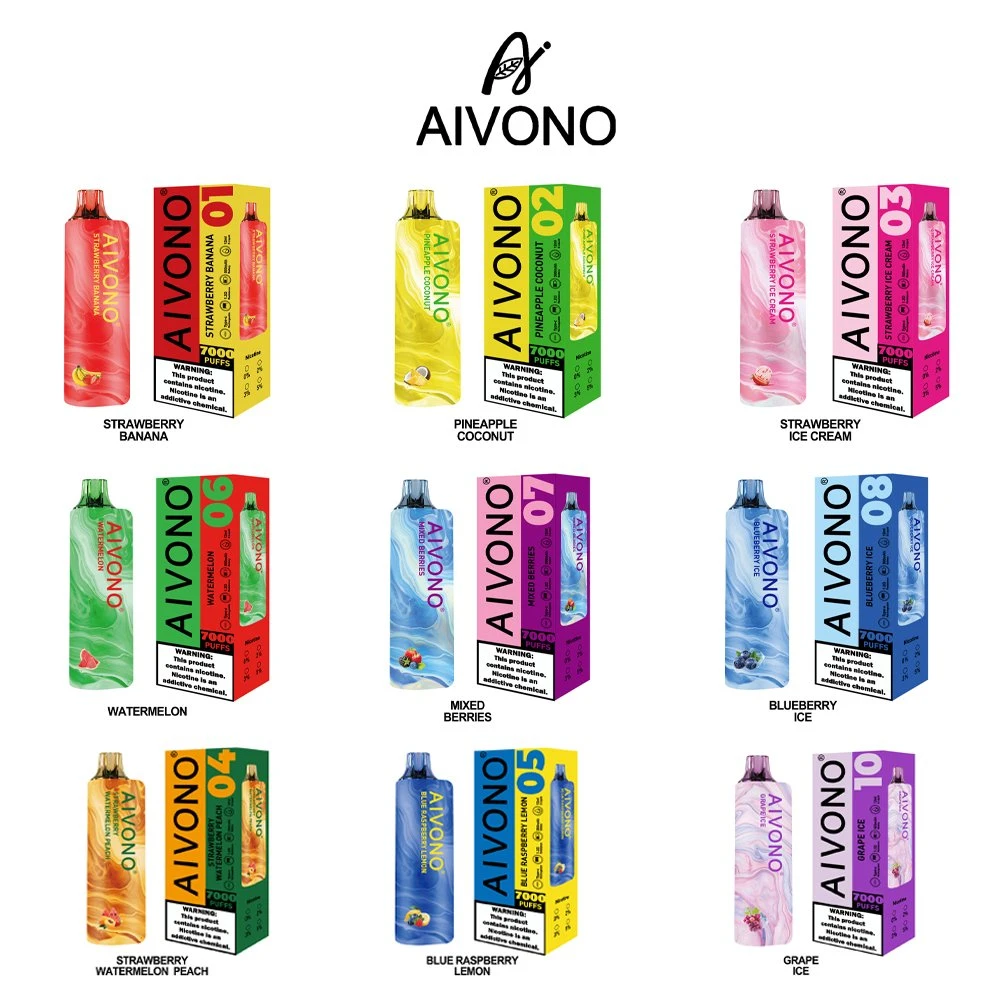 Aivono 7000 Puff Vapme King Crystal 4000 PRO Max Akso راز كولكس فاب المهزوز