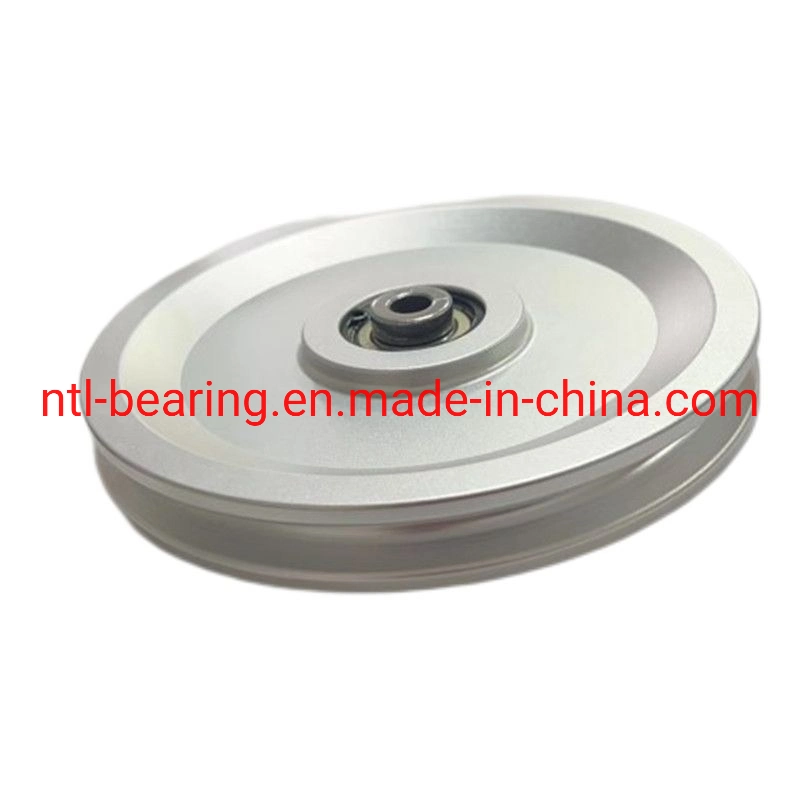 Factory Pulley Wheel 1000kg Heavy Load 158mm Size Aluminum Pulleys for Pulley System Gym