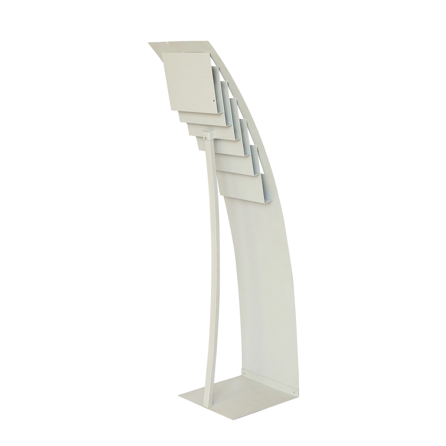 Design Brochure Holder A4 oder Brochure Holder Curved Version File Halter