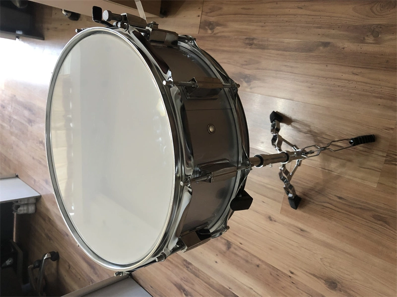 Snare Drum 14&prime; &prime; / Professional Snare Drum / Stainless Shell (SDJS-14)