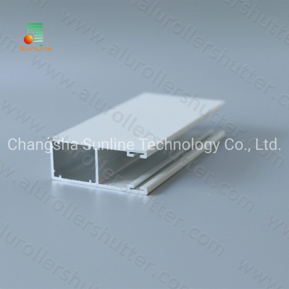 Aluminum Profile Roller Shutter Window Component (42mm double layer slats)