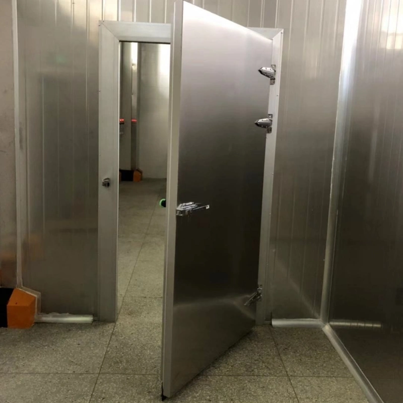 Puerta basculante de frío de acero térmico aislado para almacén de refrigeración O congeladores