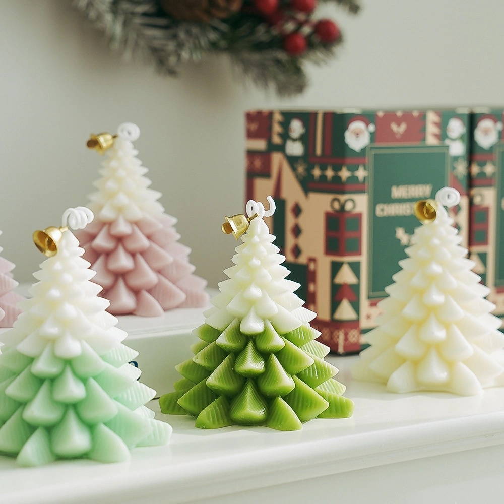 Bougies en forme d'arbre de Noël New Factory pour la maison cadeaux bougies Personnalisé