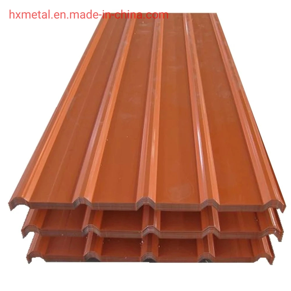 Color Prepainted Corrugated Metal Steel PPGI Steel Roofing Sheet