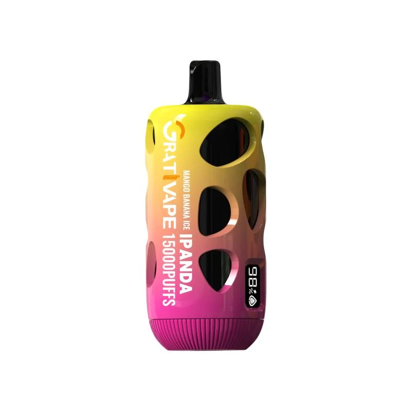 Nuevo diseño Grativape Ipanda 15000 Puffs E Cigarette 18ml E Líquido 2% nicotina desechable VAPE Pen