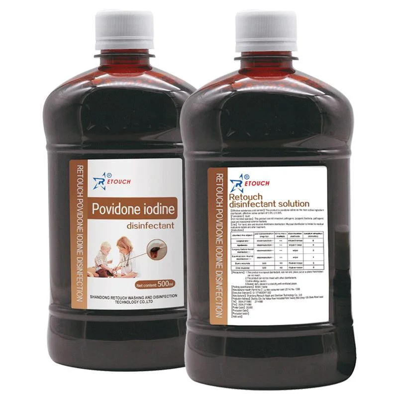 Povidone Iodine 10% Povidone Iodine 7.5%Solution Is Used to Prevent and Treat The Fungal Infection of The Vagina