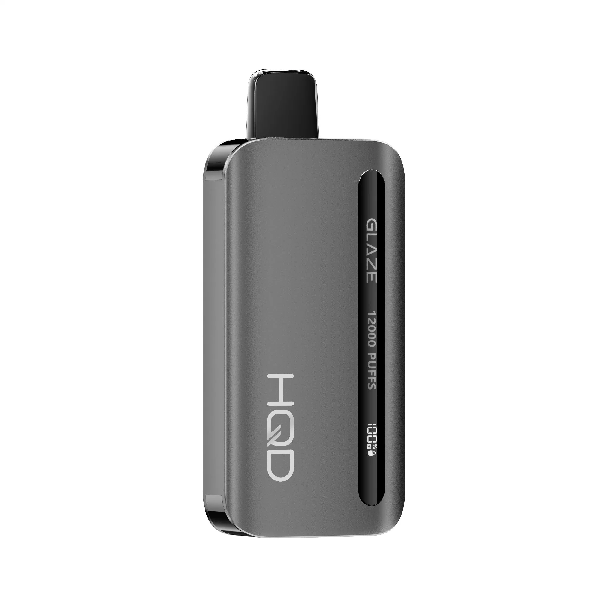 OEM ODM HQD original Factory 12000 Puffs Gaze com ecrã Mostrar e-cigarro descartável Vape